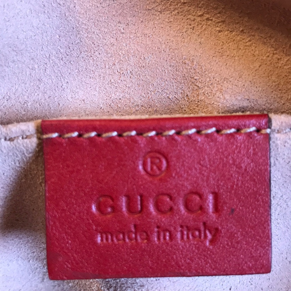 GUCCI BELT BAG RED 85/34 NWT - Picture 3 of 8